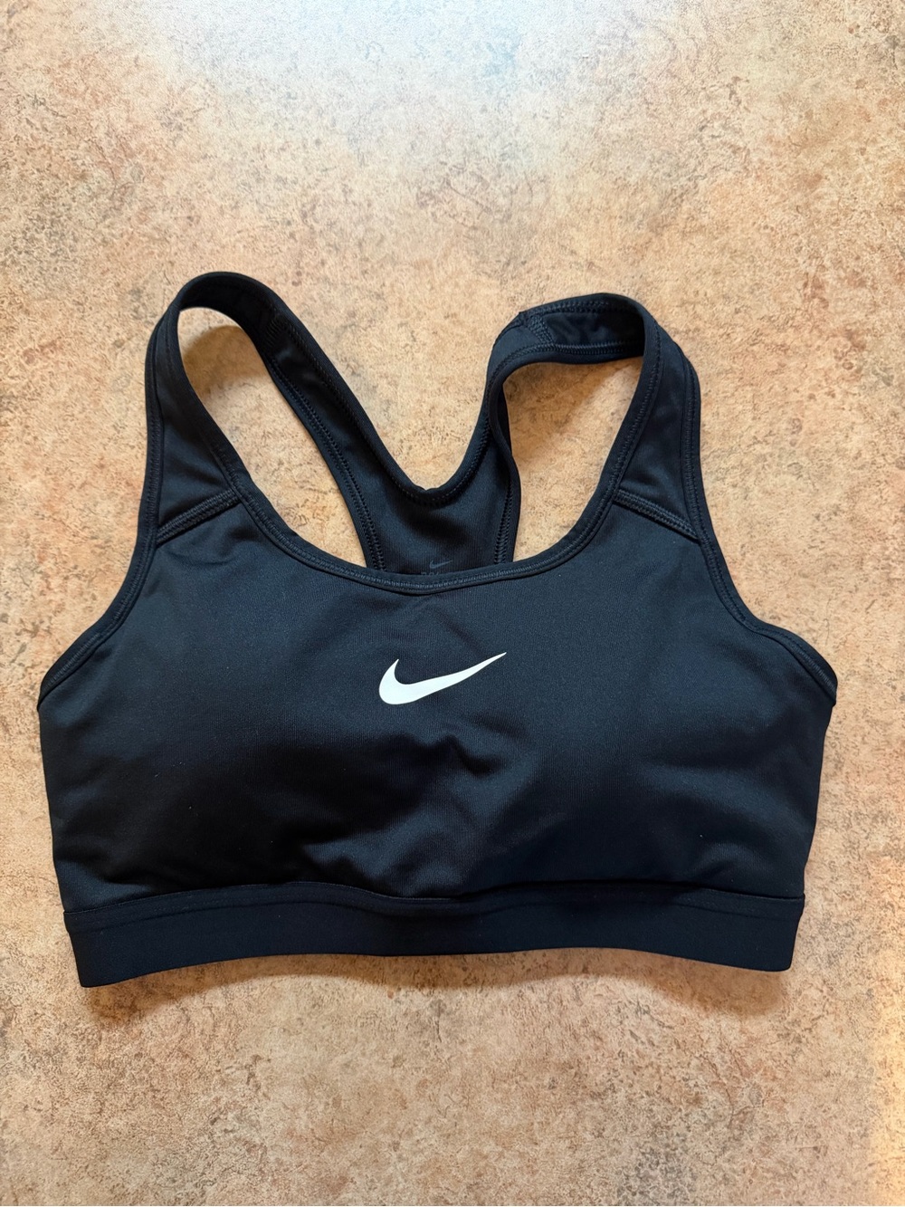 Nike Black Racerback Sports Bra Size S